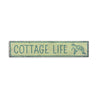 Cottage Life Rustic Wood Sign