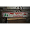 Lodge or Campgrounds Rustic Wood Sign