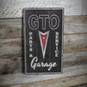 GTO Parts Rustic Wood Sign