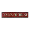 Fireman Rustic Wood Sign