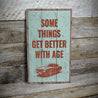 Classic Car Rustic Wood Sign