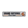 Grand National Garage Rustic Wood Sign