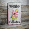 Pollinators Rustic Wood Sign