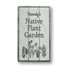 Plant Garden Rustic Wood Sign