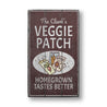 Veggie Patch Rustic Wood Sign