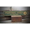 Potting Shed Rustic Wood Sign