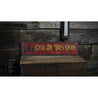 Place Name Est Date Rustic Wood Sign