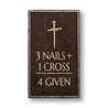 Christian Rustic Wood Sign