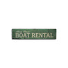 Boat Rental Rustic Wood Sign