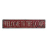 Lodge Rustic Wood Sign