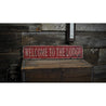 Lodge Rustic Wood Sign