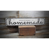 Happiness is Homemade Rustic Wood Sign