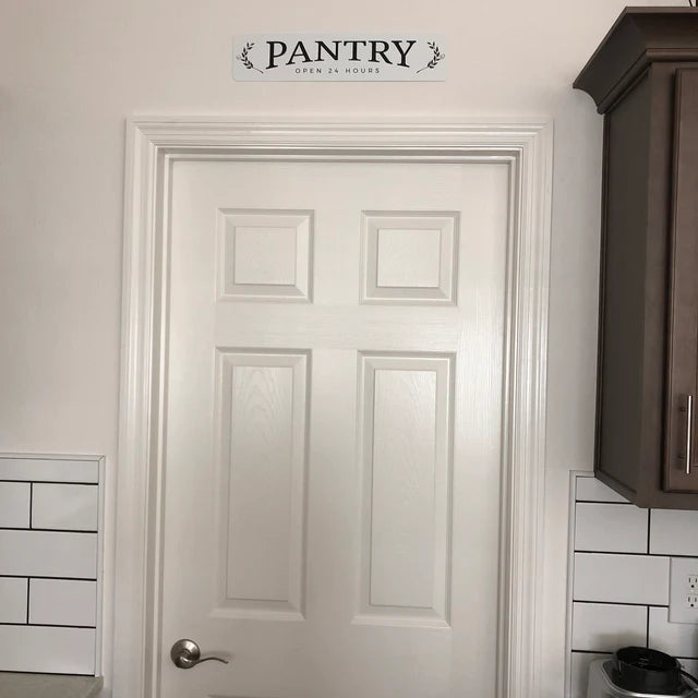 Pantry Open Sign