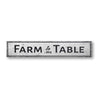 Farm To Table Kitchen Rustic Wood Sign