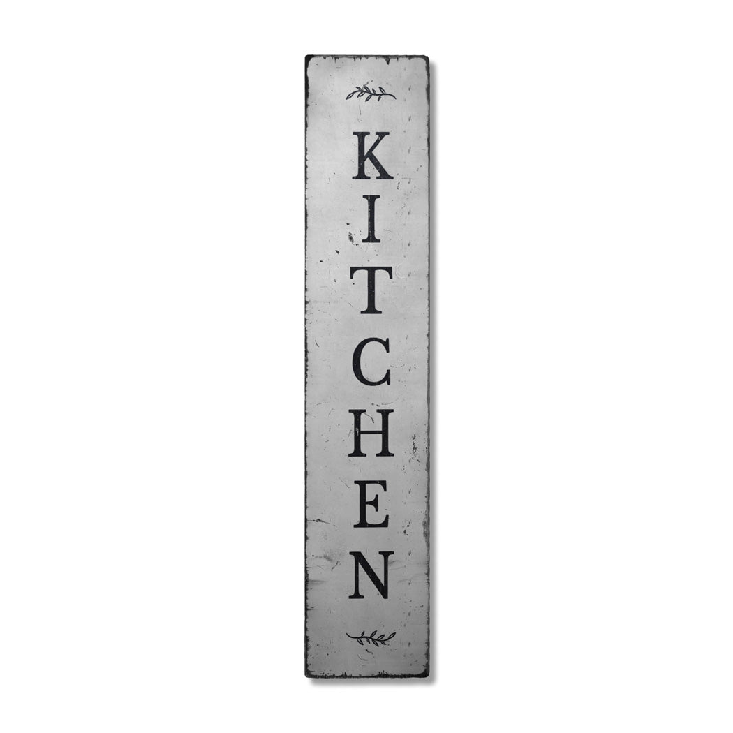 Vertical Kitchen Wood Sign – Lizton Sign Shop