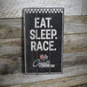 Eat Sleep Race Chevy Stingray Rustic Wood Sign