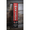 Chevy Corvette Man Cave Wood Sign