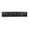 Lake Rustic Wood Sign