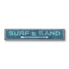 Surf And Sand Rustic Wood Sign