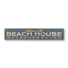 Welcome to the Beach House Rustic Wood Sign