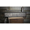 Mt. Rushmore Rustic Wood Sign