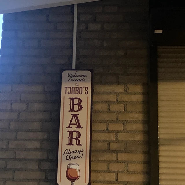 The Garage Bar Sign