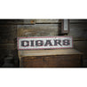 Cigar Rustic Wood Sign