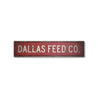 Feed Company Farm Rustic Wood Sign