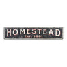 Family Homestead Est. Date Rustic Wood Sign