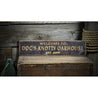 Oarhouse Lake House Rustic Wood Sign