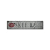 1.00 Skee Ball Rustic Wood Sign