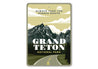 Grand Teton National Park Take The Scenic Route Sign