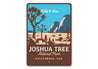 Joshua Tree National Park California Wild And Free Sign
