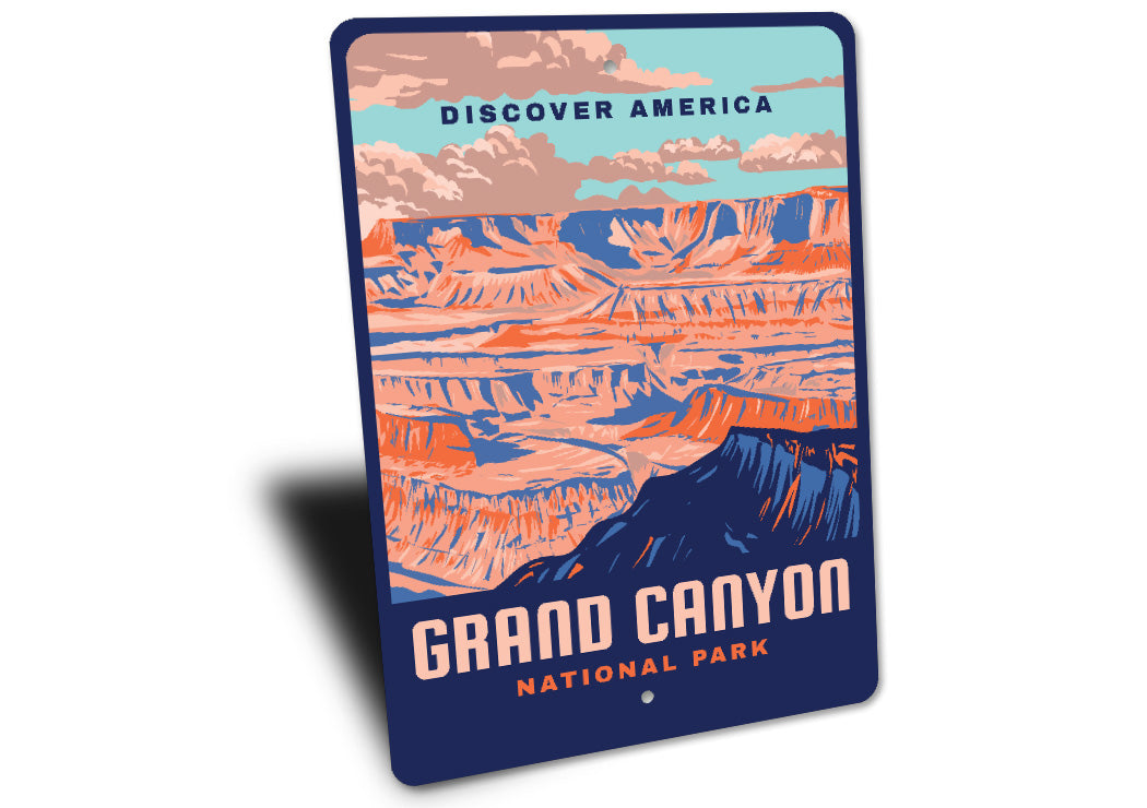 Grand Canyon National Park Discover America Sign