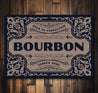 Aged To Perfection Bourbon Served Here Bar Sign