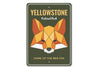 Yellowstone National Park Home Of The Red Fox Sign