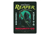 Reaper Security Company Trespass And Meet Him Sign