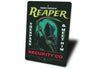 Reaper Security Company Trespass And Meet Him Sign