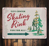 City Center Skating Rink Sign