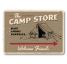 The Camp Store Bait Ammo Supplies Sign