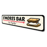 S'mores Bar Open Nighttly Sign