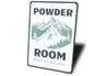 Powder Room Remove Ski Boots Here Ski Sign