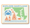 Explore Maryland Blue Crab Chesapeake Bay Coastal Sign