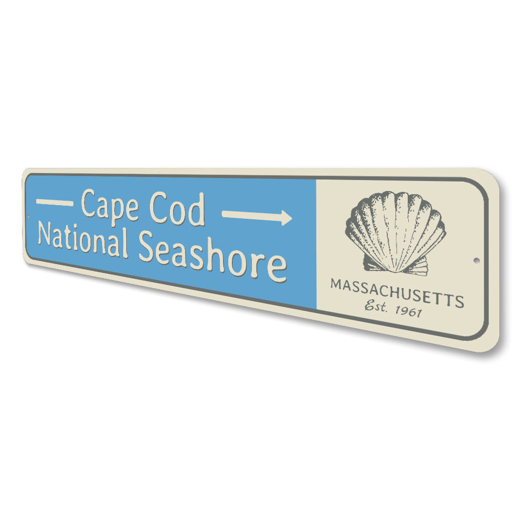 Cape Cod National Seashore Established Sign