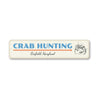 Crab Hunting Maryland Sign