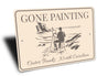 Gone Painting Outer Banks North Carolina Sign