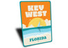 Key West Florida Beach Sunset Sign