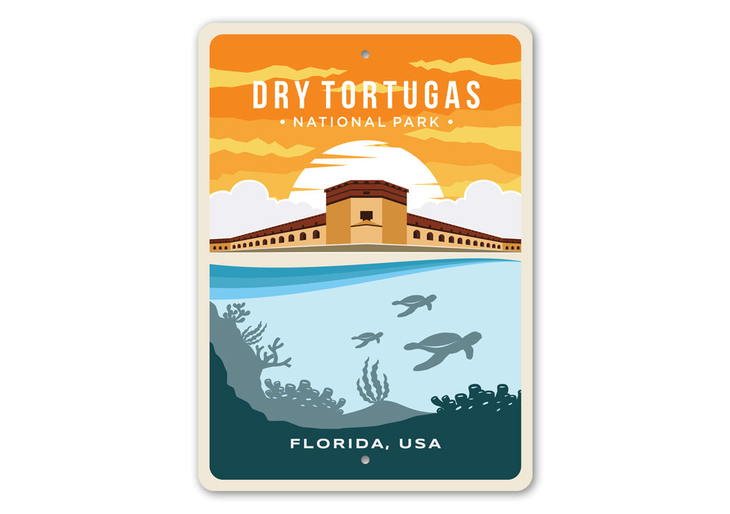 Dry Tortugas National Park Florida Sign