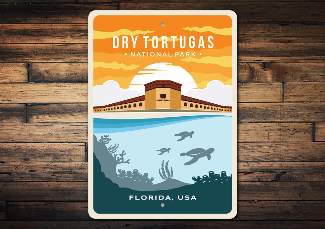 Dry Tortugas National Park Florida Sign