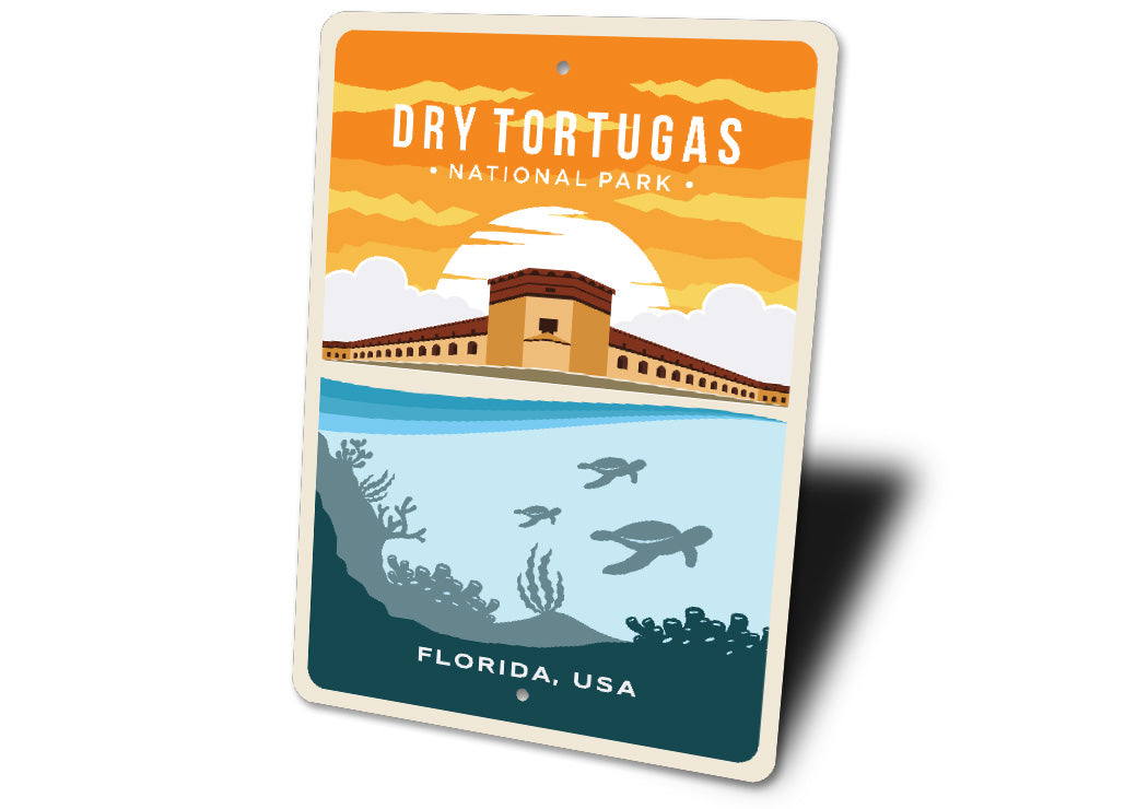 Dry Tortugas National Park Florida Sign